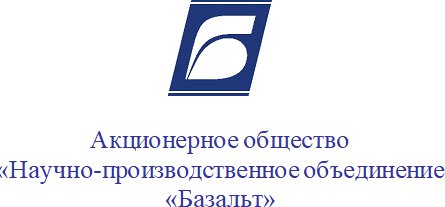 Логотип АО "НПО "Базальт"